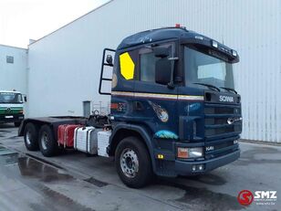 Scania 144 530 6x4 lames/meca camión caja abierta