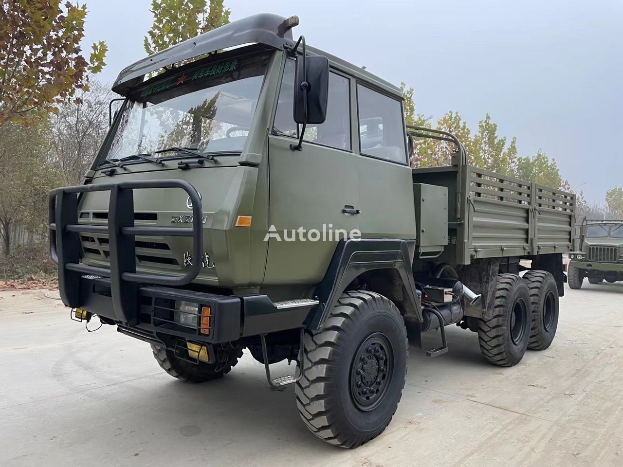 Shacman Military Shacman SX2150 And SX2190 off road 6X6 Army Retired Tru camión caja abierta