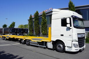 DAF XF 6x2 Euro 6 / Towing vehicle set  camión portacoches + remolque portacoches