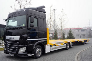 DAF XF460 FAR + Wecon PC trailer – NEW car transporter body on both  camión portacoches