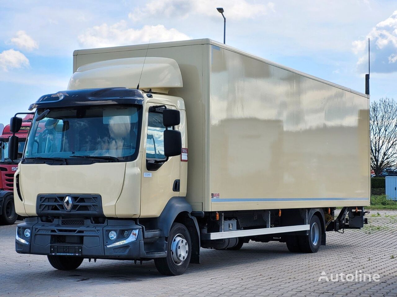 Renault D 12 camión furgón