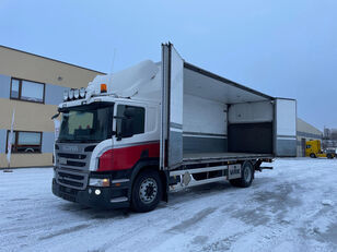 Scania P250 4X2 EURO 6 + BOX HEATING + SIDE OPENING BOX + FULL AIR camión furgón
