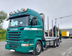 Scania R450 Holz Kran 6x4 Loglift F96S 79 camión maderero