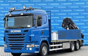 Scania G420 6x2 Crane truck - Hiab 211 EP-4 HIDUO camión plataforma