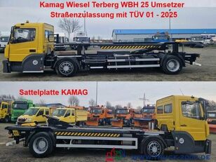 Mercedes-Benz Kalmar Wiesel WBH 25 BDF Umsetzer Sattelplatte cargadora de contenedores y palets