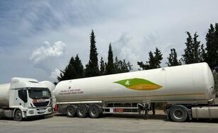 CRYOCAN 3Stück LNG Tankauflieger 42.5 m2  Carbonsan  cisterna de gas