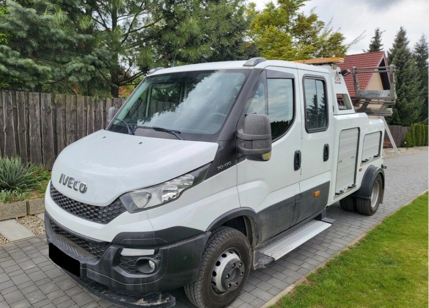 IVECO Daily 70-170 Roadside assistance FALKOM FAW 3000 grúa portacoches