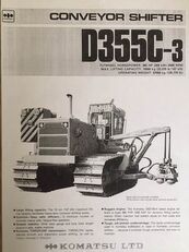 tiendetubos KOMATSU D 355 C-3 CONVEYOR SHIFTER