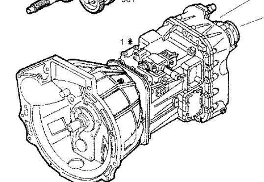 Caja Cambios Manual Iveco EuroCargo Chasis     (Typ 170 E 27) [7 8360.46 caja de cambios para IVECO EuroCargo Chasis (Typ 170 E 27) [7,7 Ltr. - 196 kW Diesel] camión