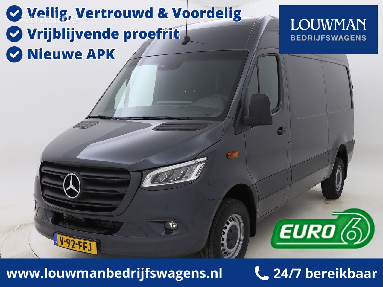 Mercedes-Benz Sprinter 419 1.9 CDI 366 L2H2 9G-Automaat ACTIE NIEUW 2024 Led k furgoneta