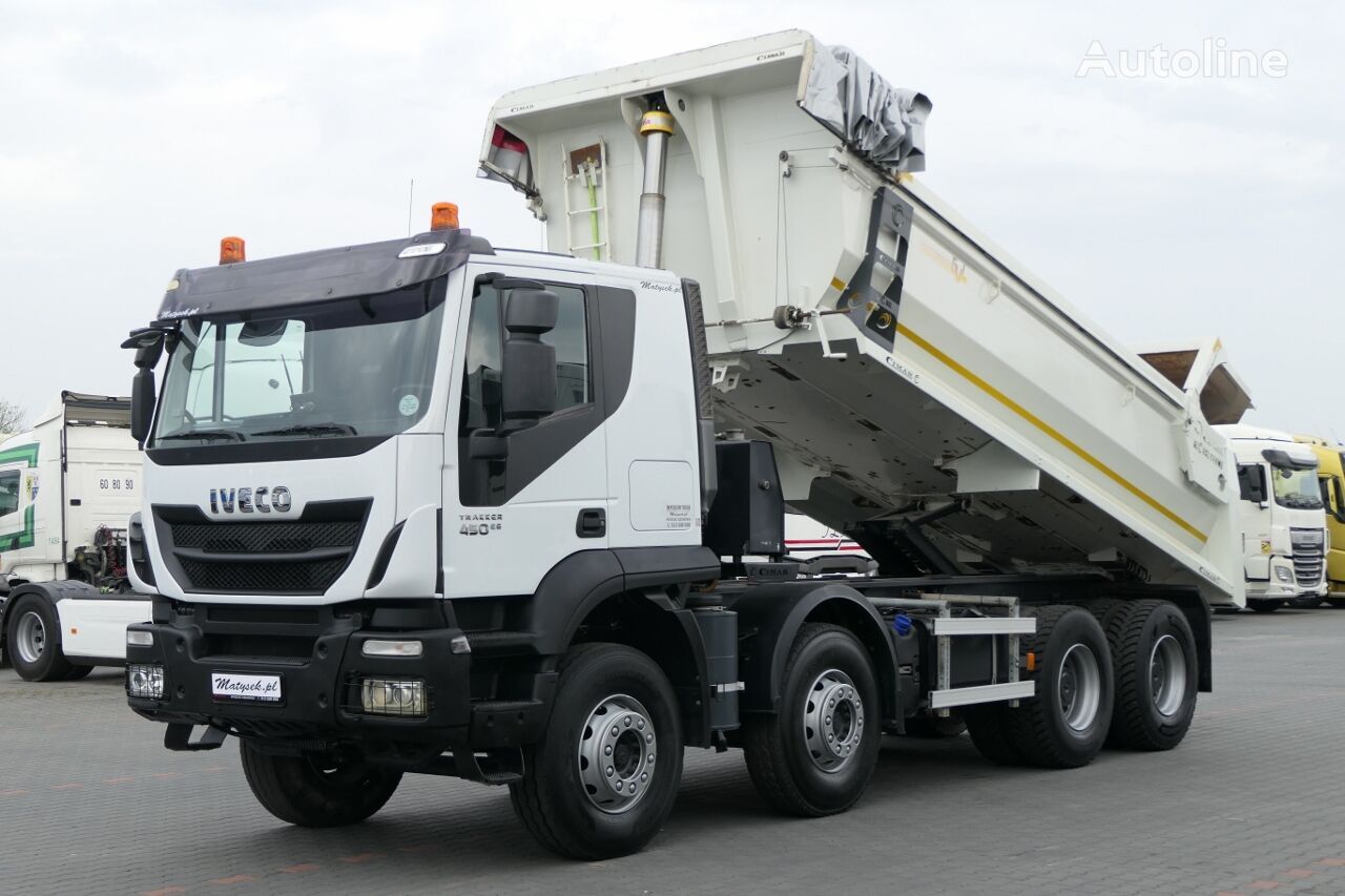 IVECO  TRAKKER 450 2 way tipper 8x4 volquete