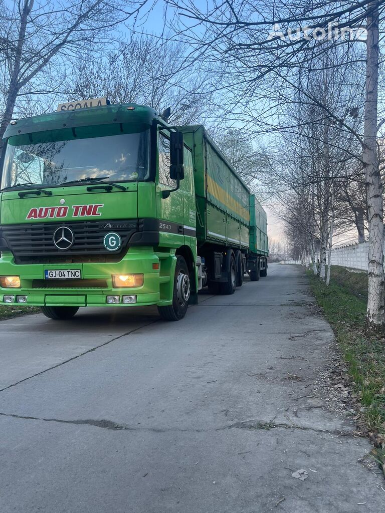 Mercedes-Benz Actros 2546 volquete + remolque volquete